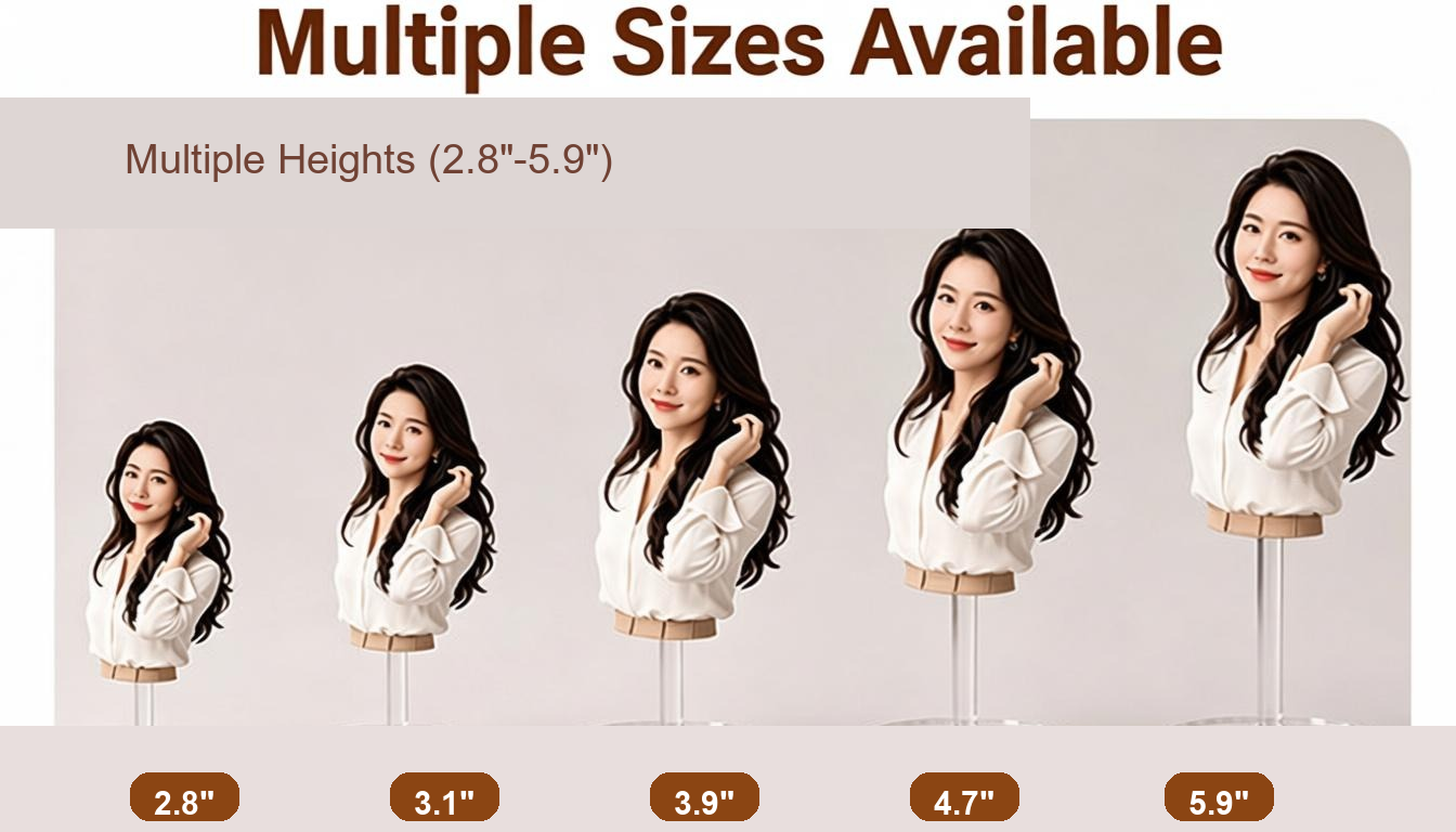Custom mixed multi-character 3D figurine from photos by Joyfulpop