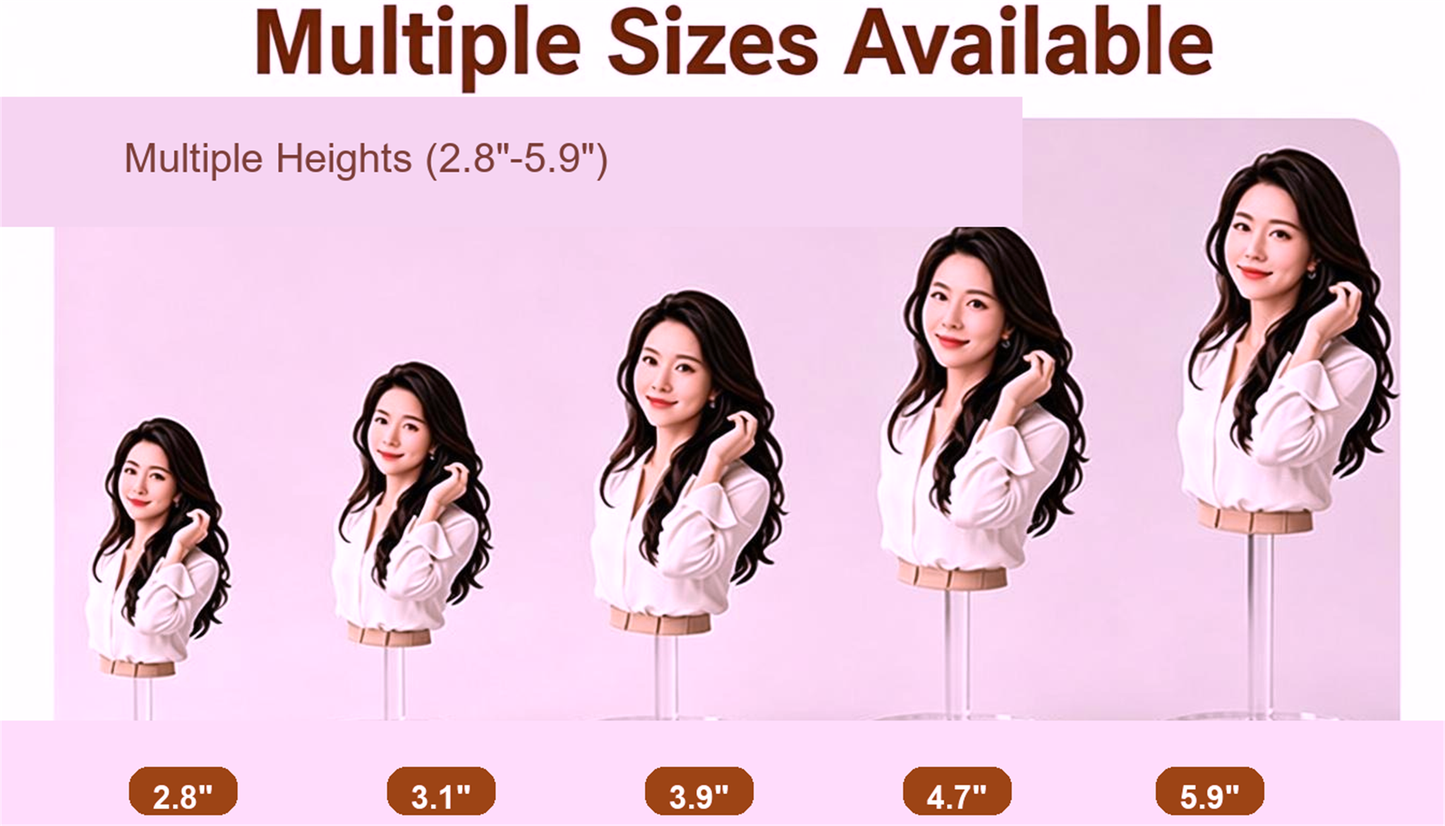Custom mixed multi-character 3D figurine from photos by Joyfulpop