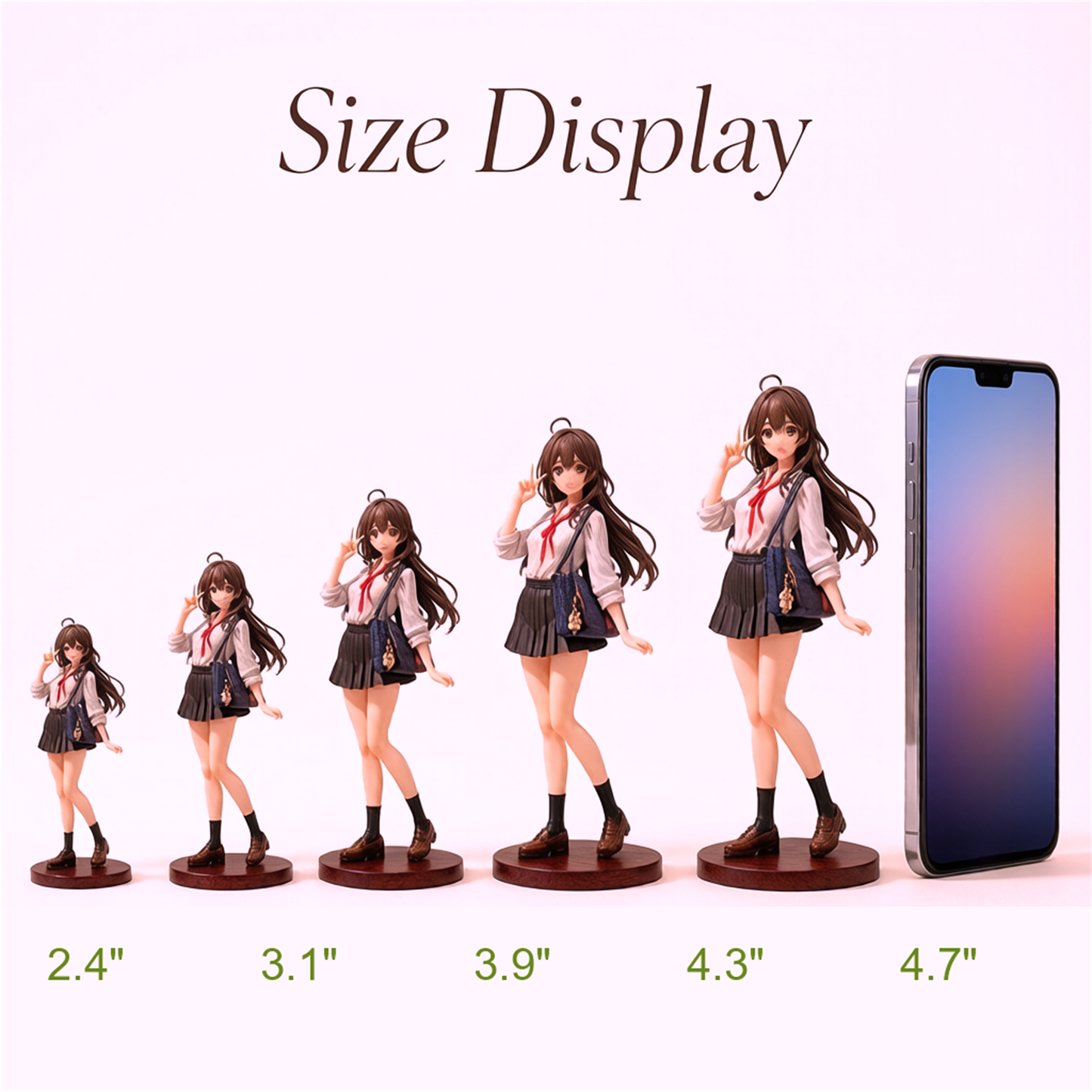 Custom mixed multi-character 3D figurine from photos by Joyfulpop