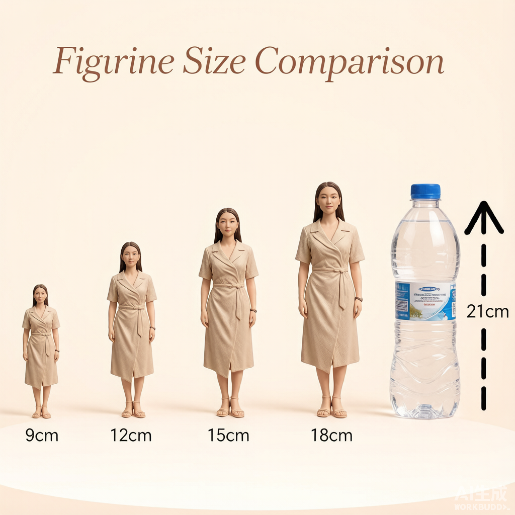 Custom single person 3D figurine from photo by Joyfulpop