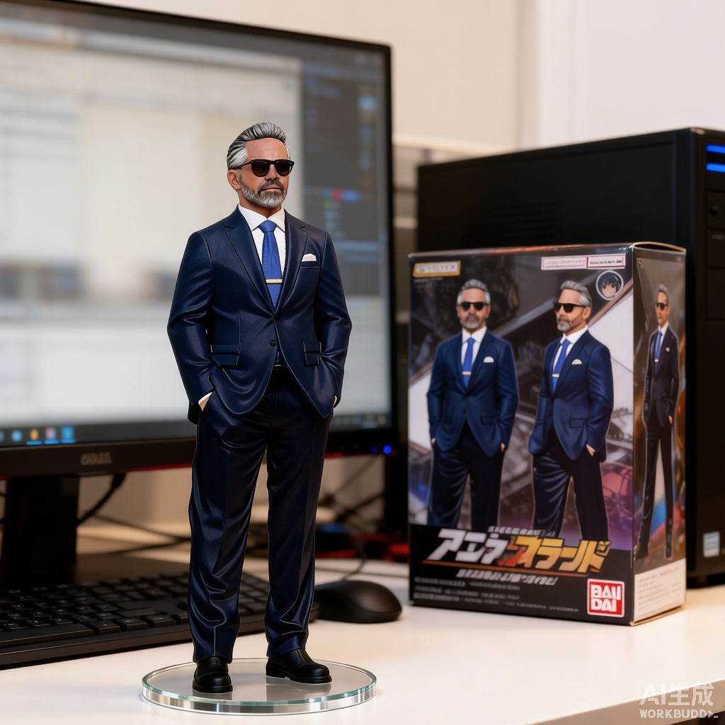 Custom single person 3D figurine from photo by Joyfulpop