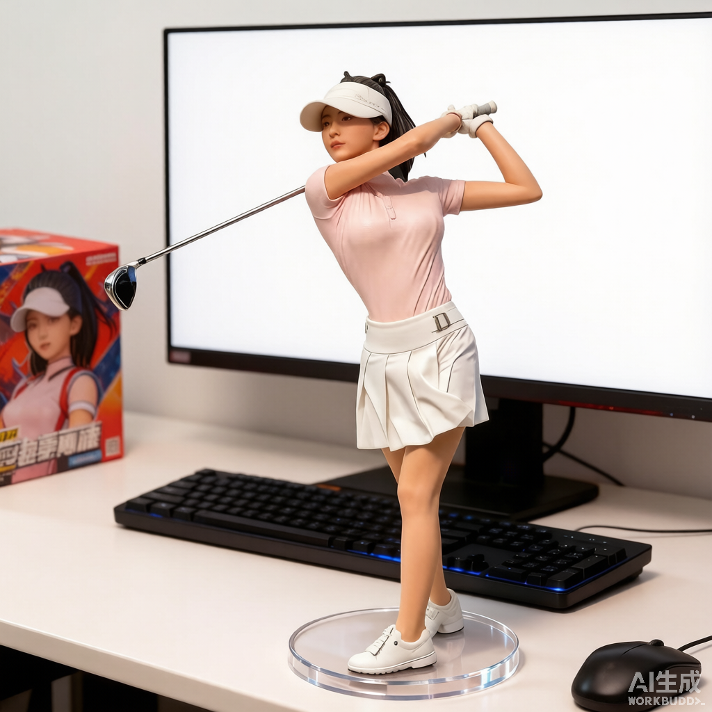 Custom single person 3D figurine from photo by Joyfulpop