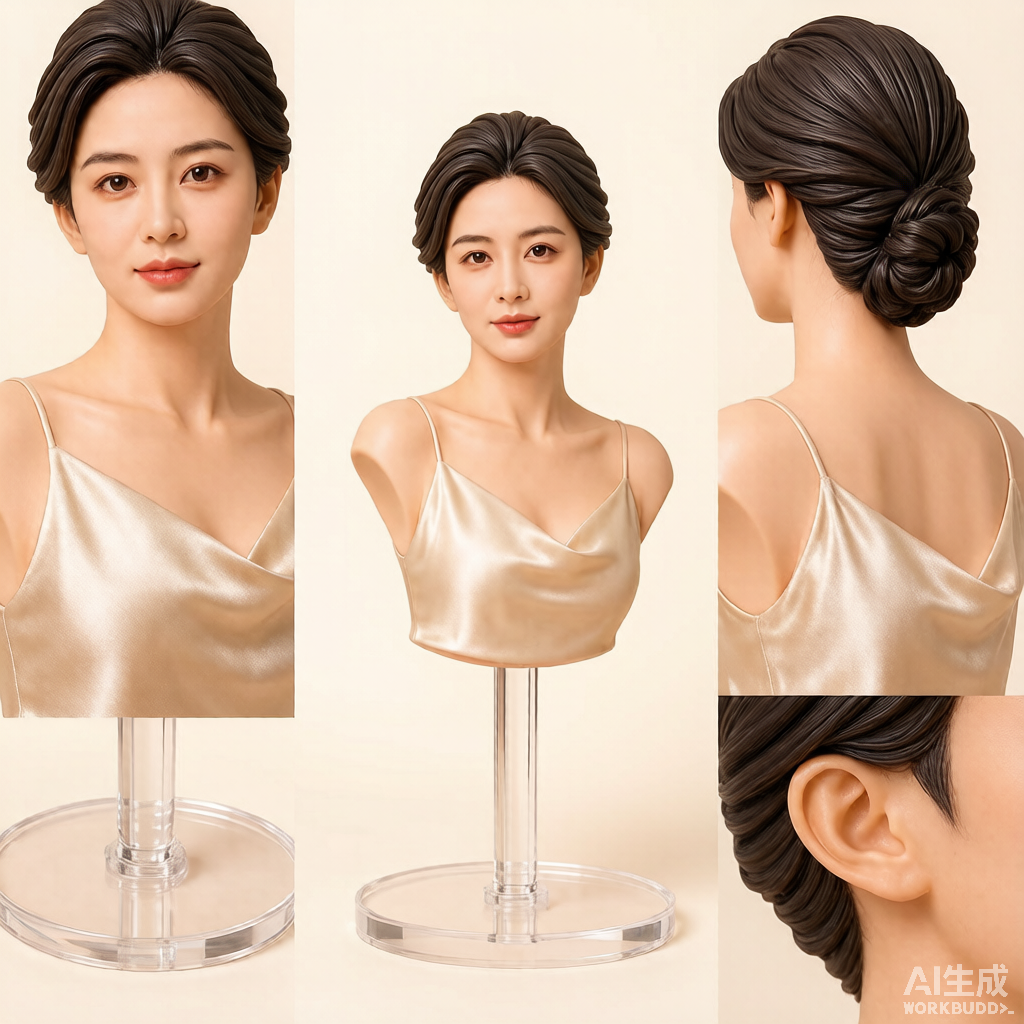 Custom half-body 3D bust figurine from photo by Joyfulpop