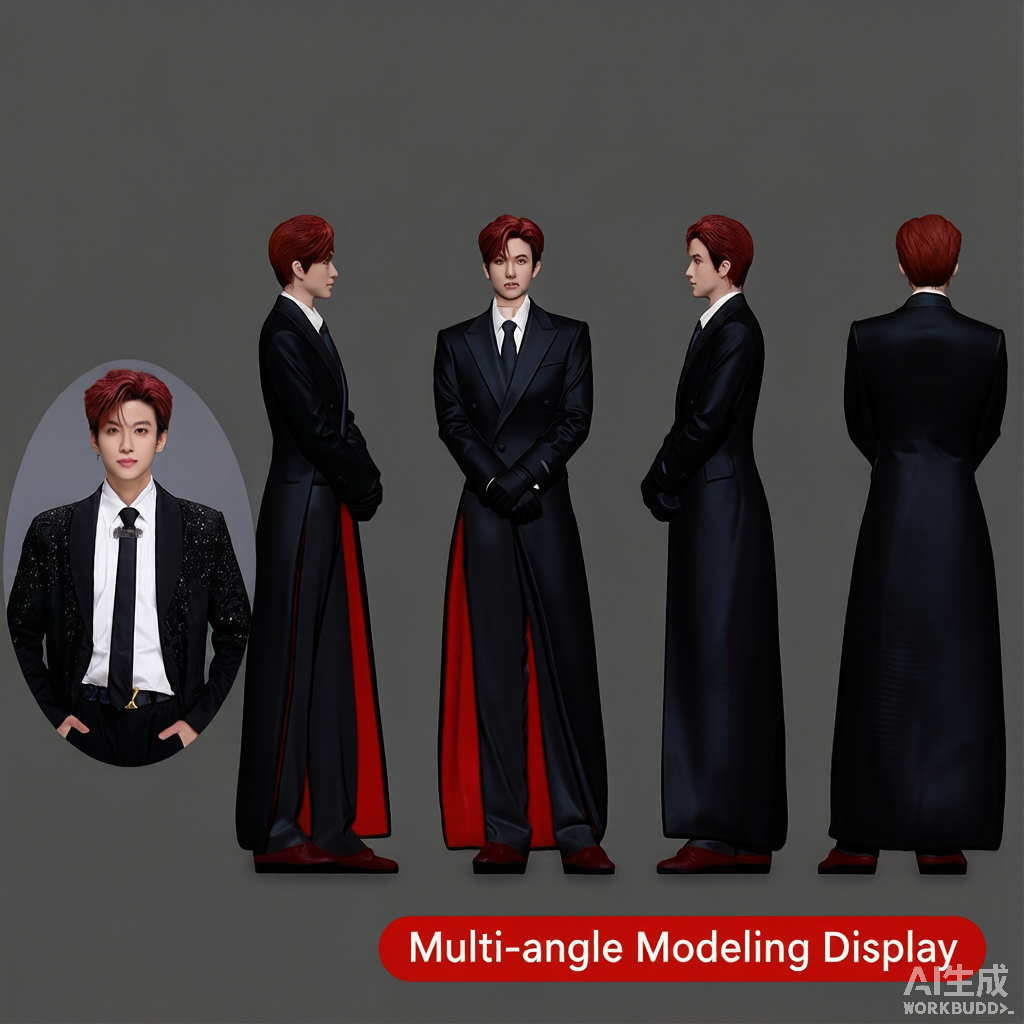 Custom single person 3D figurine from photo by Joyfulpop