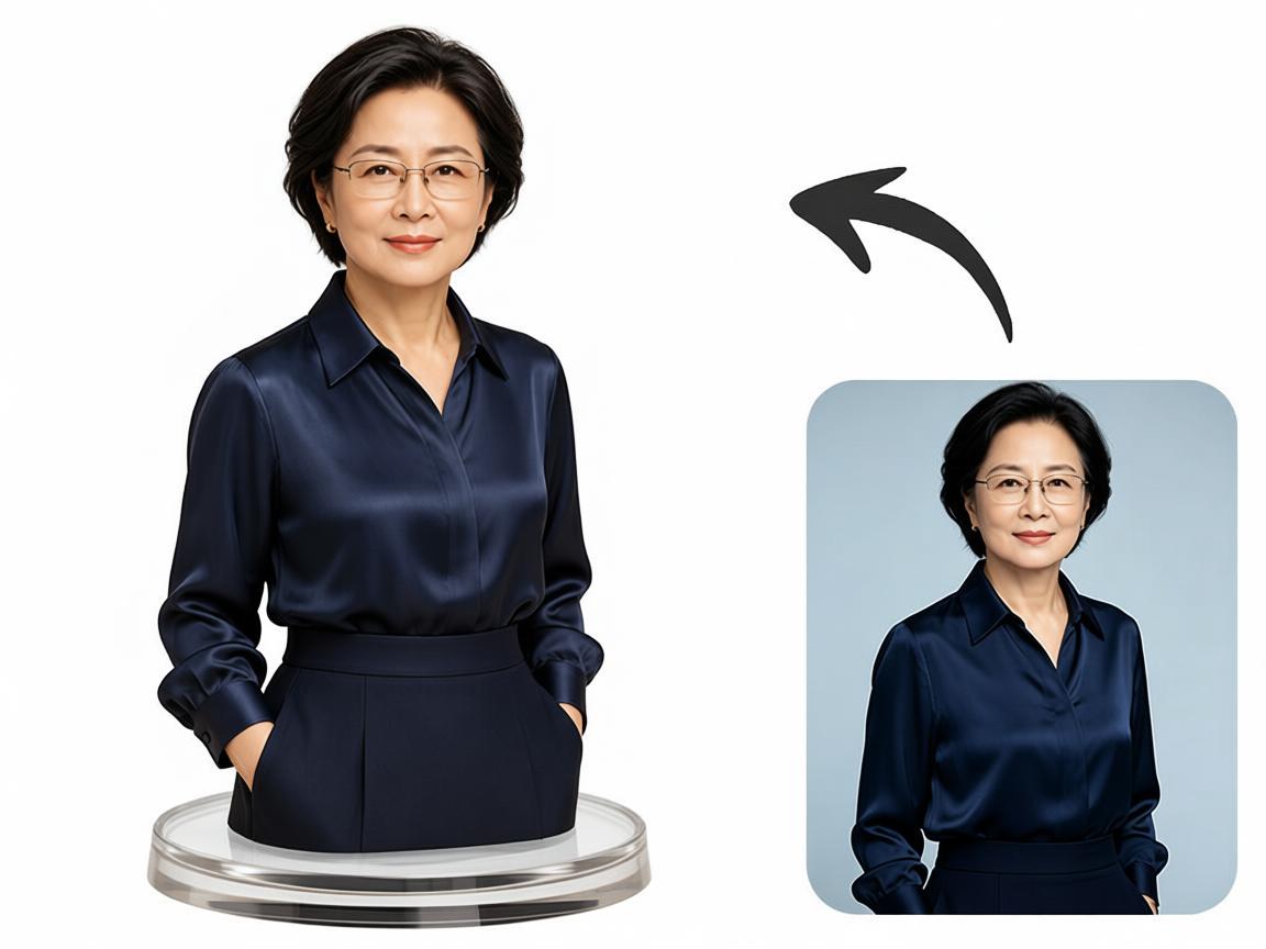 Custom half-body 3D bust figurine from photo by Joyfulpop