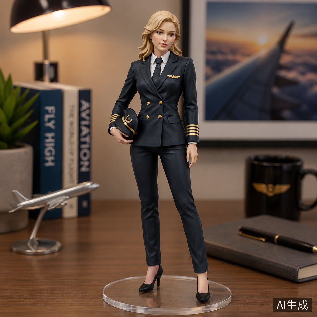 Custom single person 3D figurine from photo by Joyfulpop